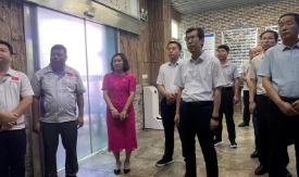 【貴賓來訪，蓬蓽生輝】甘肅臨洮縣領導一行蒞臨匯興智造考察指導